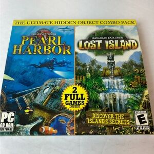 2009 Hawiiian Explorer Pearl Harbor / Lost Island PC CD-ROM Hidden Treasure Game